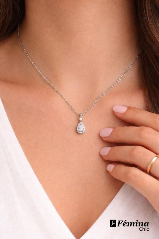 Collier Goute d'eau