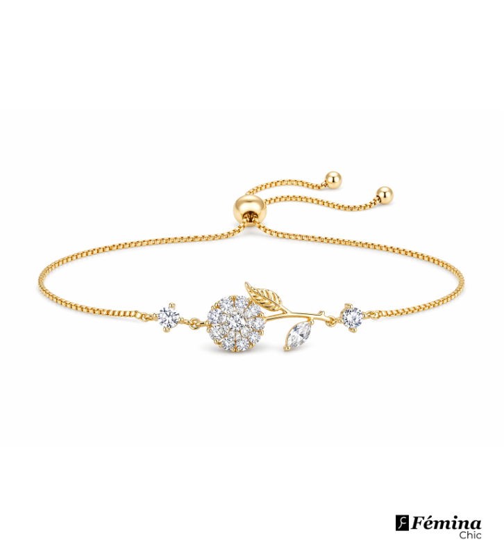Bracelet Royal Fleur Scintillante