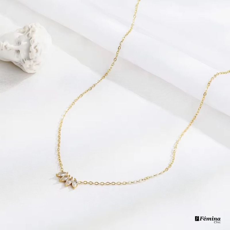 Collier en Cristaux