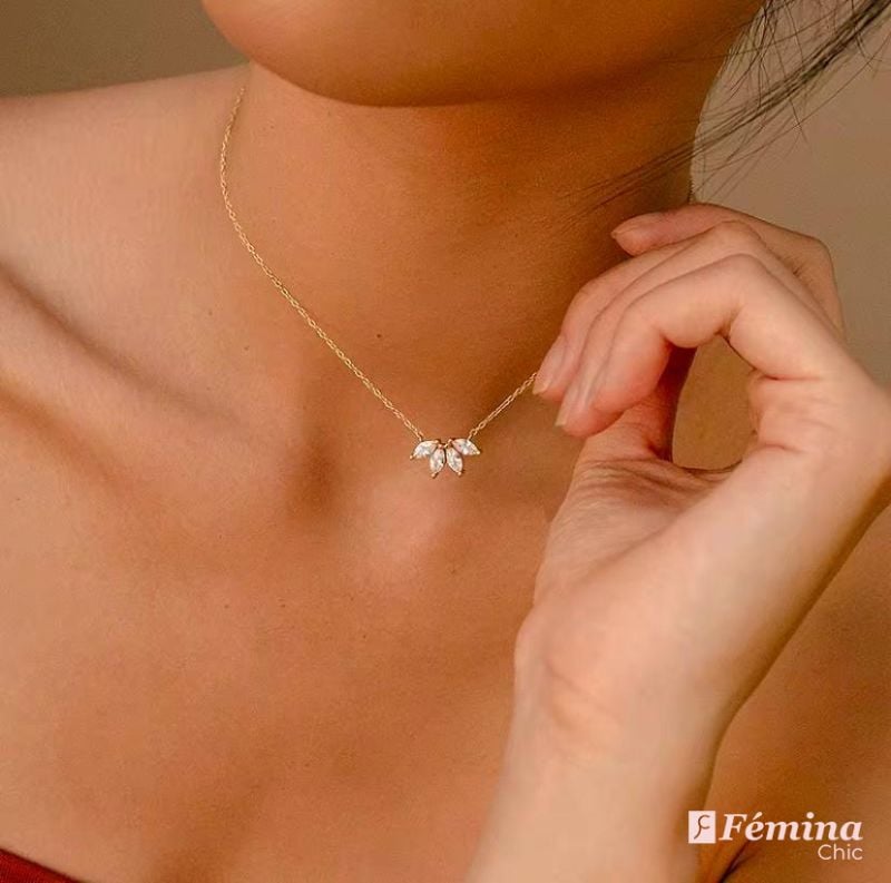 Collier en Cristaux