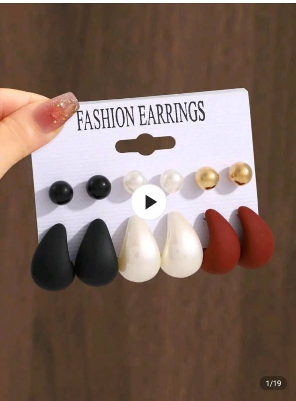 Set de boucles d’oreilles Fashion Mix