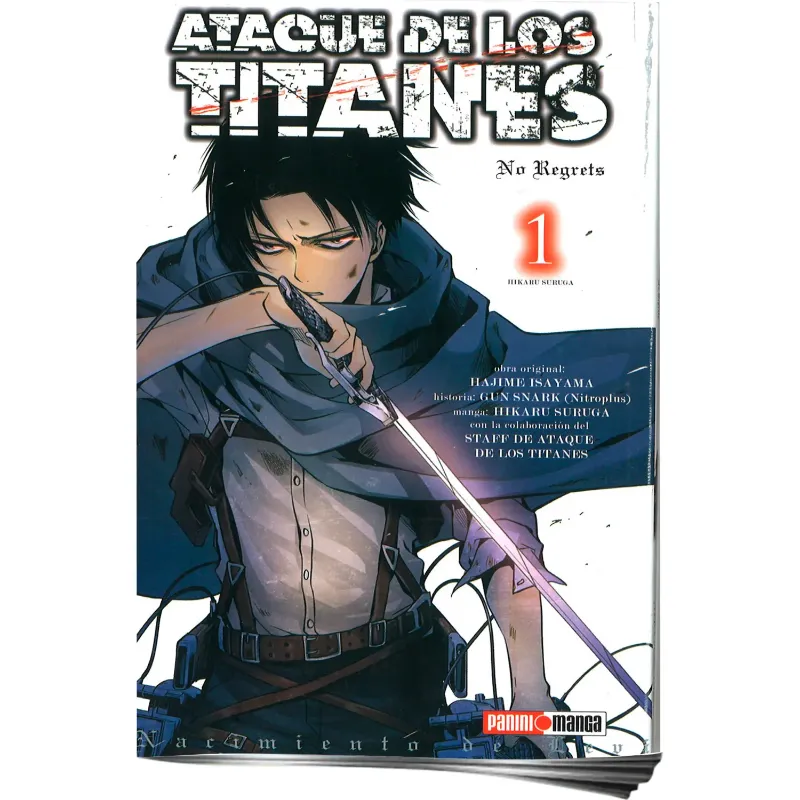ATAQUE DE LOS TITANES NO REGRETS N.1