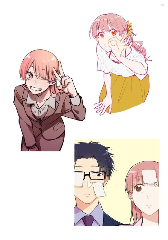 Wotakoi: Love Is Hard for Otaku Official Art Works