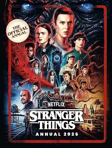 Anuario de Stranger Things 2026: ¡NUEVO! Explora el mundo de Hawkins y el Mundo del Revés en este Anuario OFICIAL DE NETFLIX.