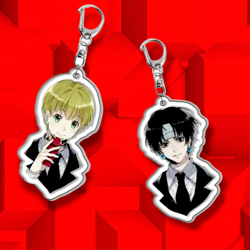 LLAVERO HUNTER X HUNTER CHROLLO + SHALNARK