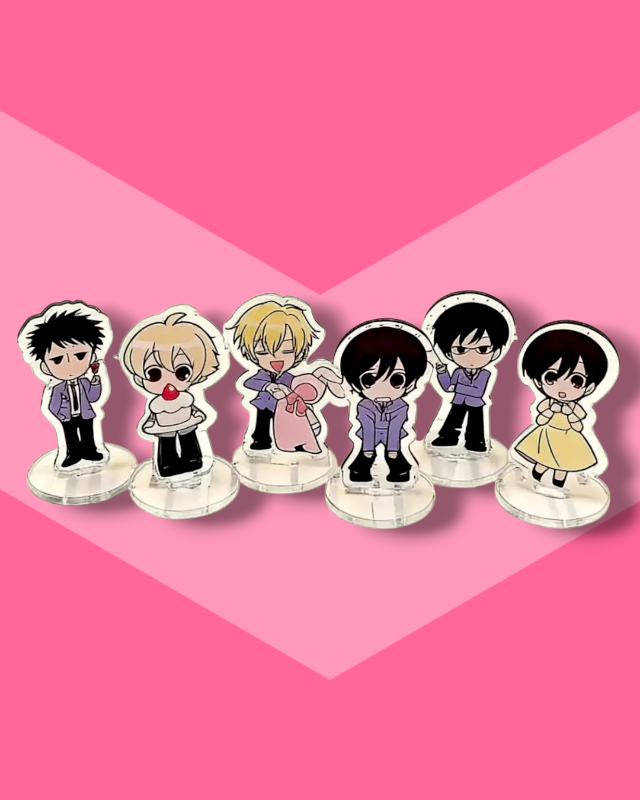 Soportes Acrílicos Chibi OURAN HOST CLUB