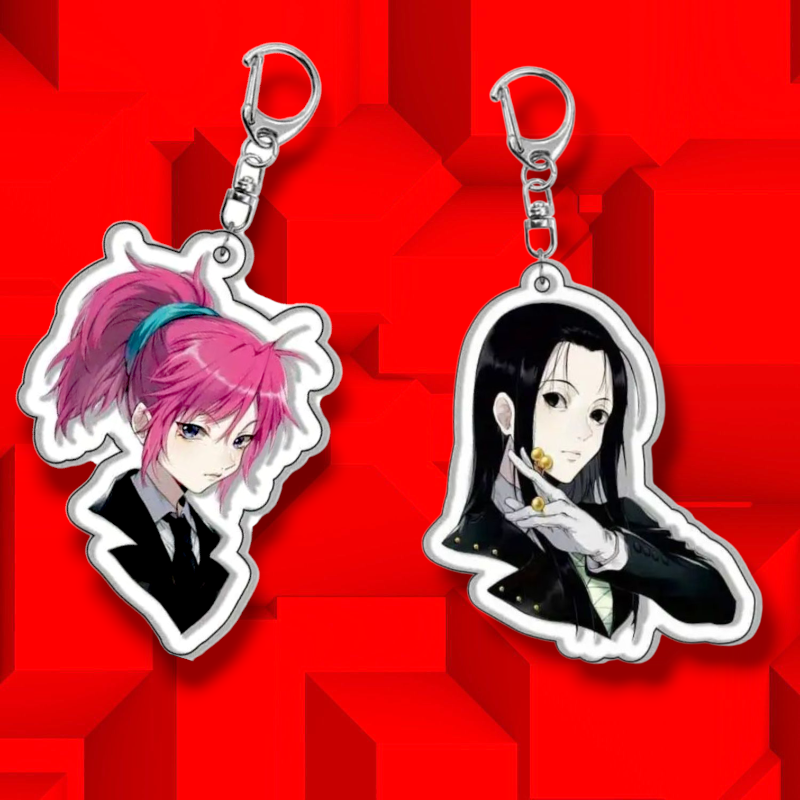 LLAVERO HUNTER X HUNTER MACHI + NOBUNAGA