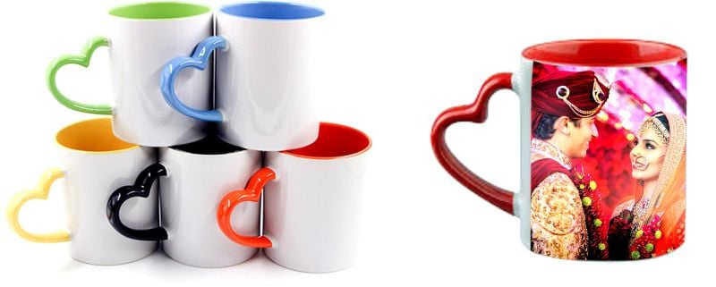 Heart Handle Mug