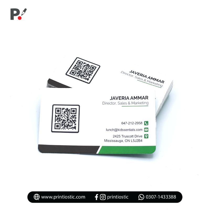 Round Edges Business Card (Matt Leminated)