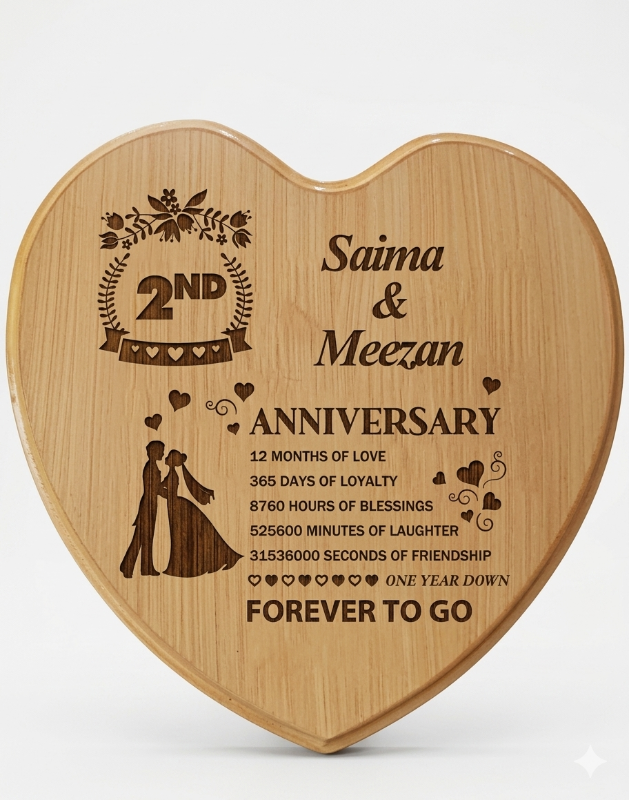 Wooden Heart Frame