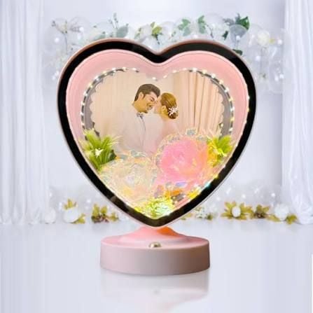 3D Light Picture Frame Heart)