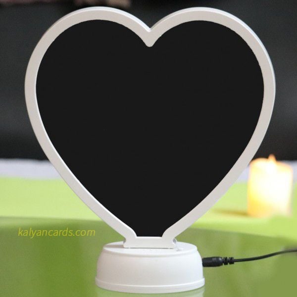 3D Light Picture Frame Heart)