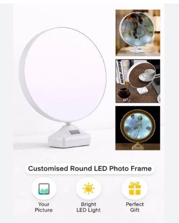 3D Light Picture Frame (Round)