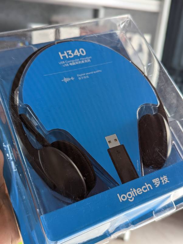 LOGITECH USB HEADSET H340