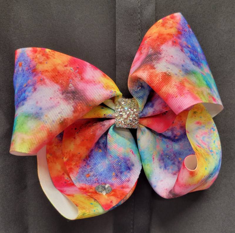 Tye Dye JOJO Bow 2
