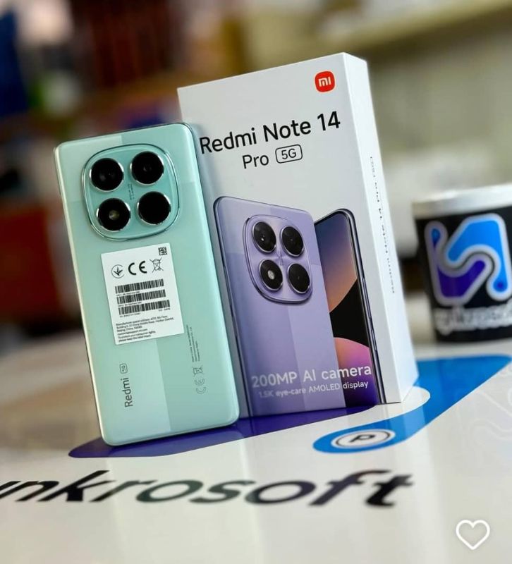 XIAOMI REDMI NOTE 14 PRO 5G RAM 8 GB - 256 GB