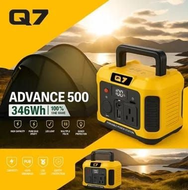 Estación de energía Q7 Lumina 500w