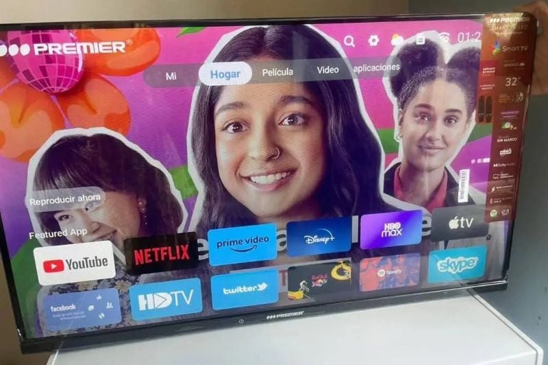🌟 Smart tv Premier 32 pulgadas  HD Android 14