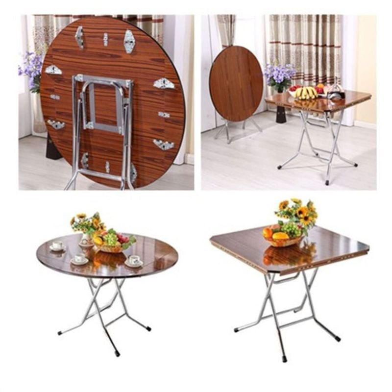 MESA PLEGABLE ESTILO MADERA
