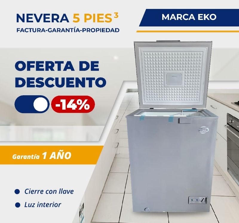 Nevera de 5 pies Marca EKO