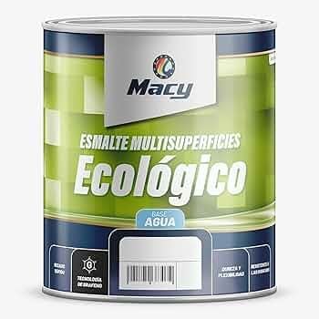 PINTURA ESMALTE AL AGUA ECOLÓGICO E01 COLOR BLANCO