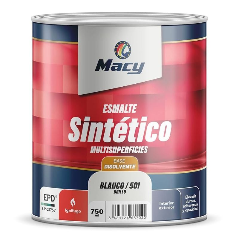 PINTURA ESMALTE SINTETICO COLOR BLANCO