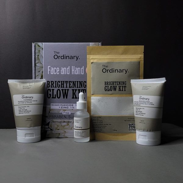 ✨ The Ordinary Brightening Glow Kit ✨  
(Face & Hand 4-PC Set)