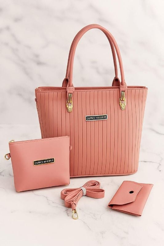 🌸 Jimmy Choo 3 Pieces Set Hand Bags For Ladies🌸