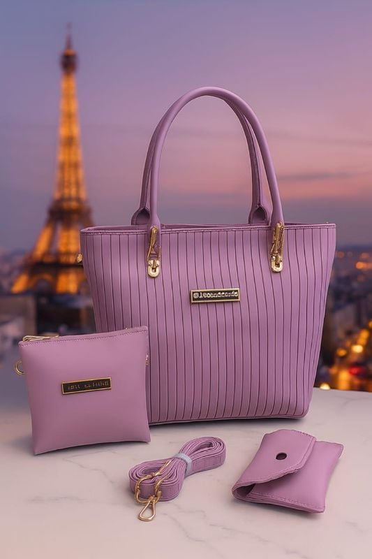 🌸 Jimmy Choo 3 Pieces Set Hand Bags For Ladies🌸