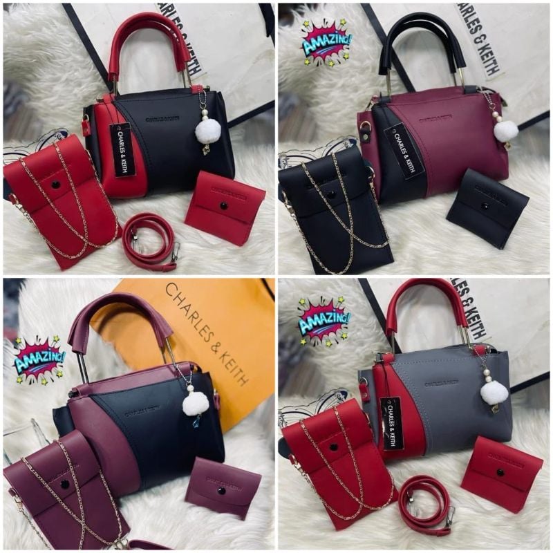 👜 Charles & Keith 3-Piece Set