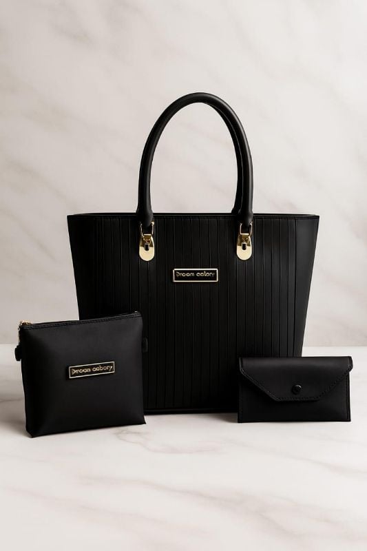 🌸 Jimmy Choo 3 Pieces Set Hand Bags For Ladies🌸
