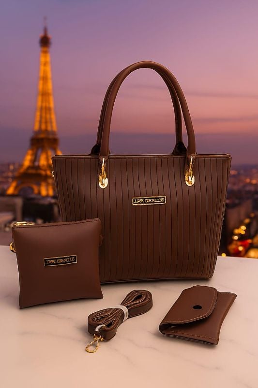 🌸 Jimmy Choo 3 Pieces Set Hand Bags For Ladies🌸