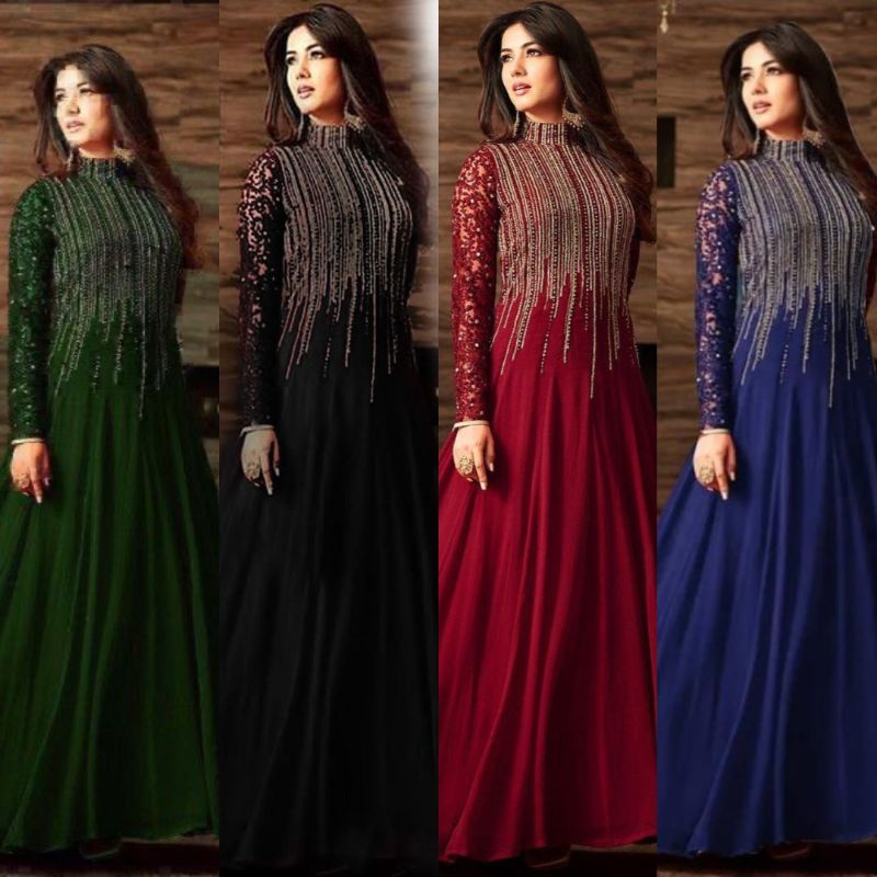 Indian Chiffon Maxi