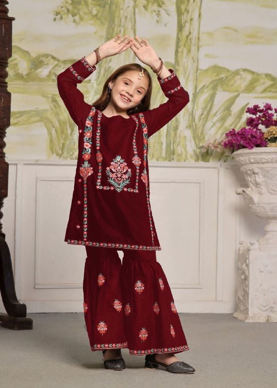 ✨ Kids Cotton Garara 2-Pcs Set ✨