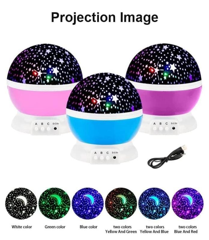 🌟 Starry Sky Night Light Projector 🌙