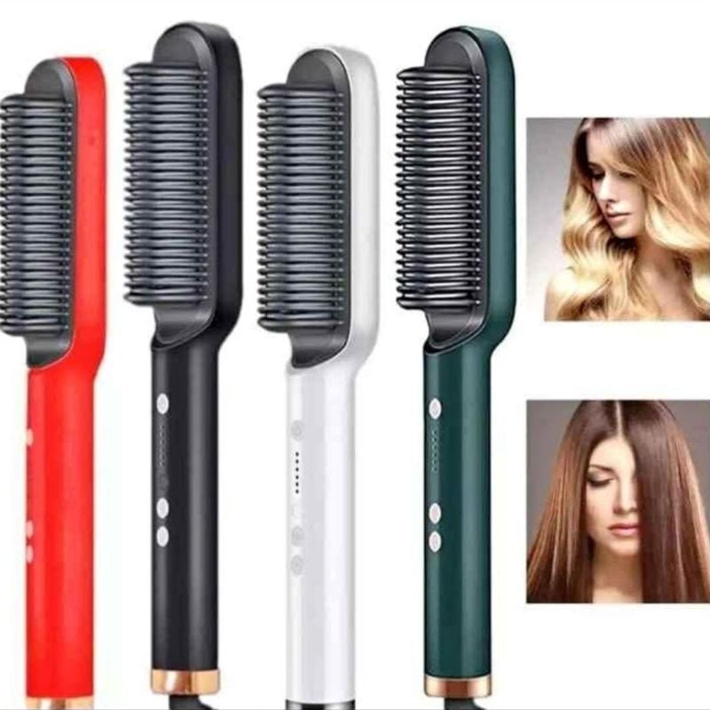 🔥 Straightening Comb with Temperature Control 🔥