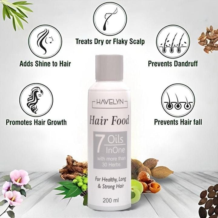 🌿 HAVELYN Hair Food – 7 Oils in One 🌿