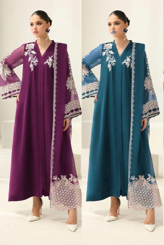 Luxury Chiffon Festive Collection Threads & Water Sequins