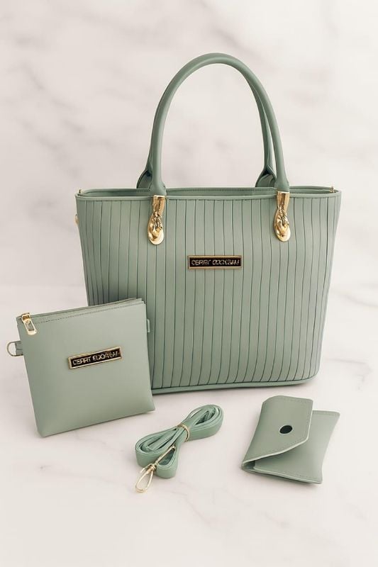 🌸 Jimmy Choo 3 Pieces Set Hand Bags For Ladies🌸
