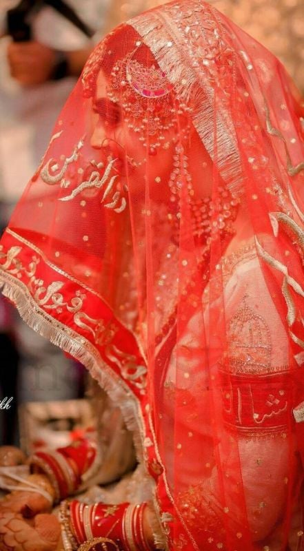 Customized Embroidery Dupatta 🧵👰
