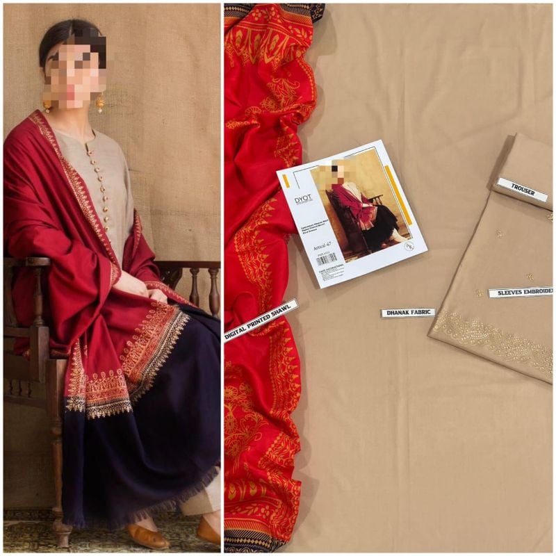 ✨ AIRJET DHANAK EMBROIDERED COLLECTION ✨