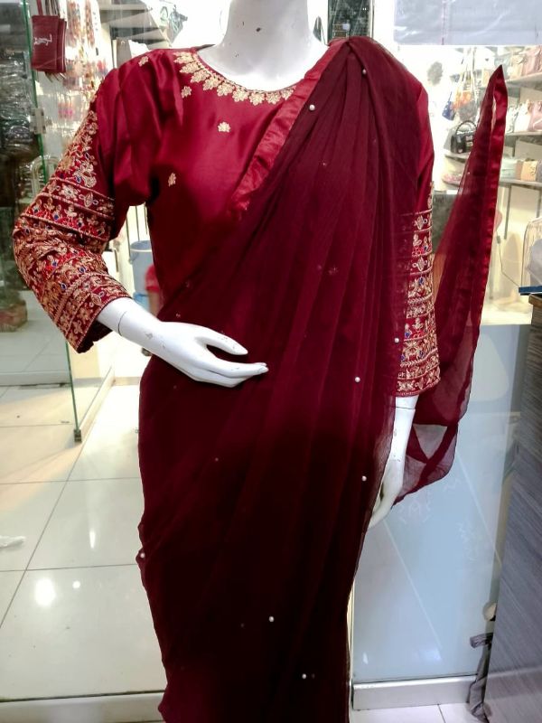 💃 Chiffon Saree Arrival – Elegant & Ready to Wear 💃