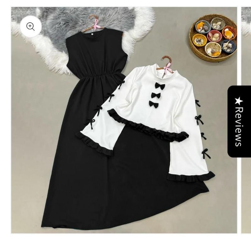 Short  Jacket Long Maxi Style 2-Pcs Suit