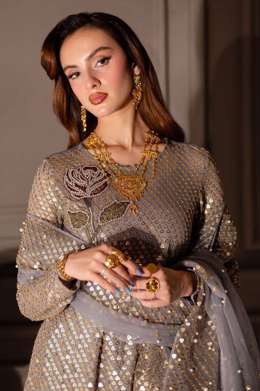 Midnight Article Unstitched 3 Pcs Suit