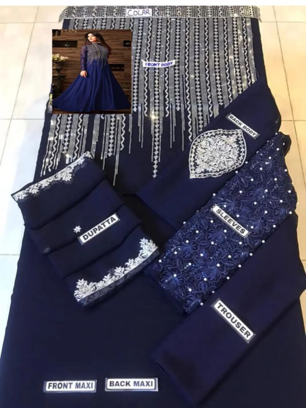Indian Chiffon Maxi