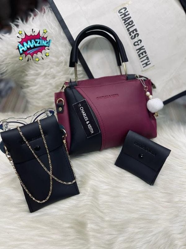 👜 Charles & Keith 3-Piece Set