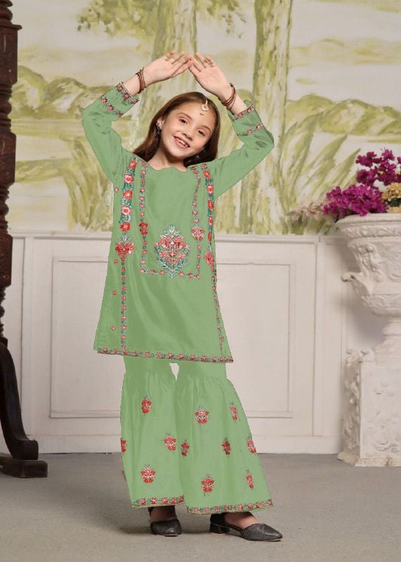 ✨ Kids Cotton Garara 2-Pcs Set ✨