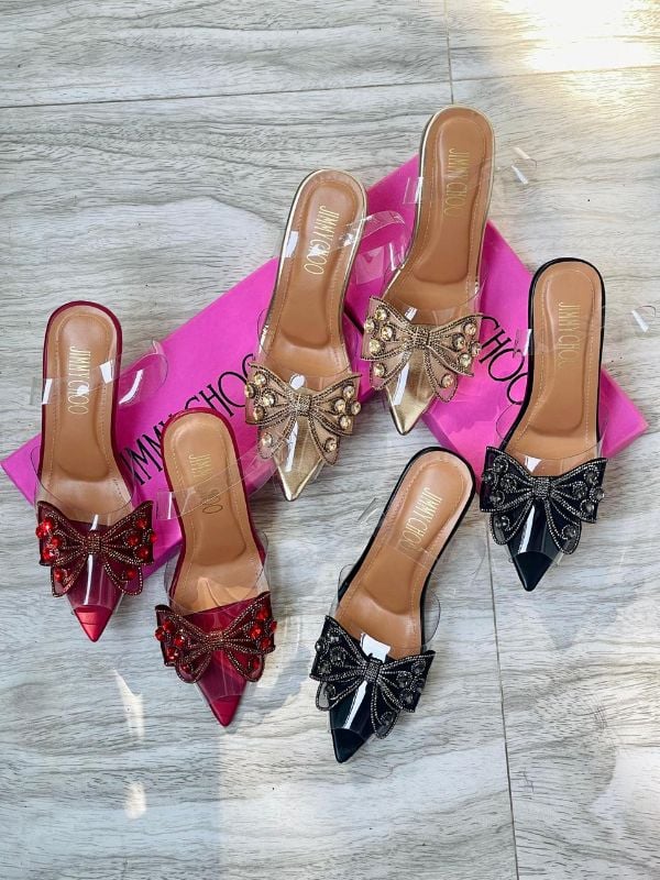 ✨ NEW ARRIVAL ✨  
👠 JIMMY CHOO BOW TIE HEELS 👠
