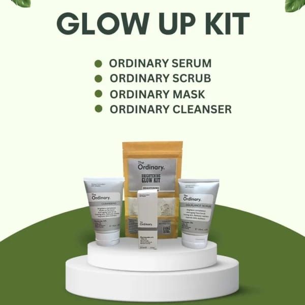 ✨ The Ordinary Brightening Glow Kit ✨  
(Face & Hand 4-PC Set)