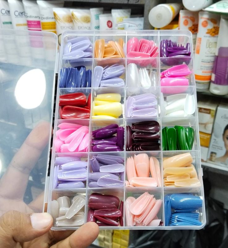 💅 576 Pcs Nail Tips Box 🎁